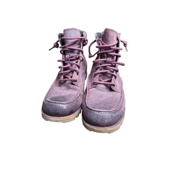 UGG Men's Fallbrook Casual Hiking work Boots Cordovan Moc Toe size 11