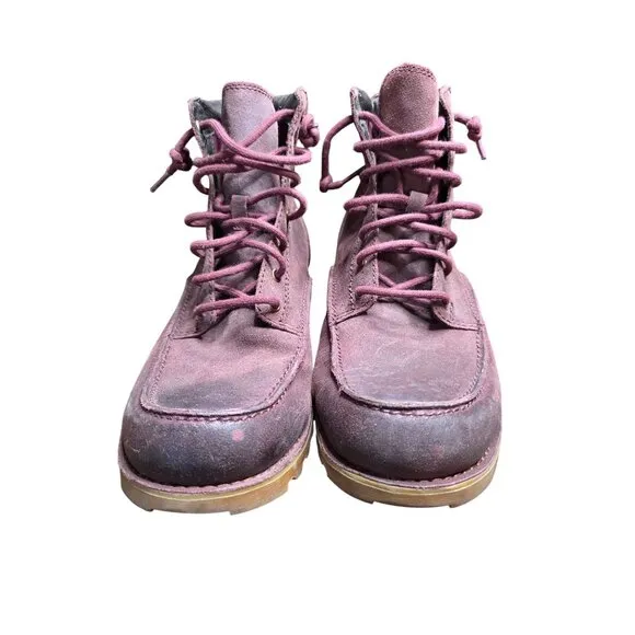 UGG Men's Fallbrook Casual Hiking work Boots Cordovan Moc Toe size 11