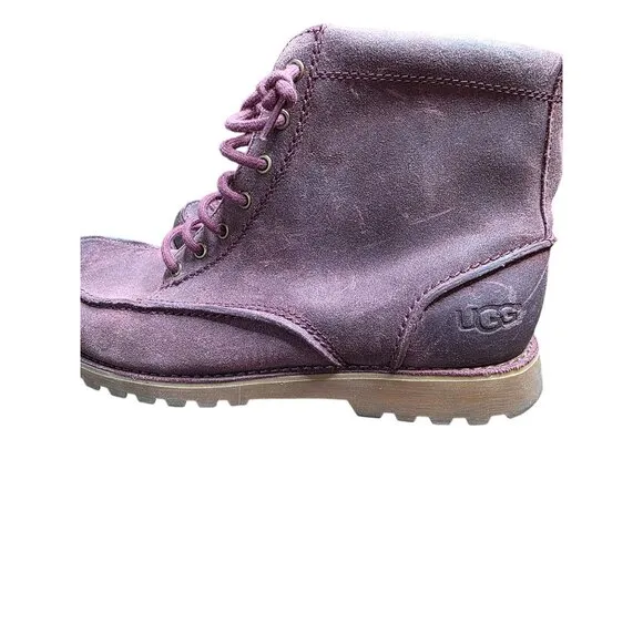 UGG Men's Fallbrook Casual Hiking work Boots Cordovan Moc Toe size 11