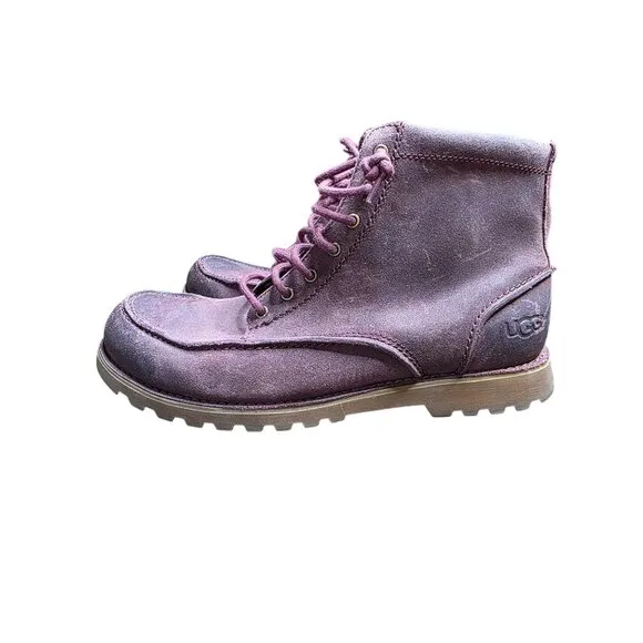 UGG Men's Fallbrook Casual Hiking work Boots Cordovan Moc Toe size 11