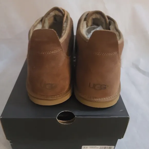 UGG Men's Maksim Chukka Boots in Tamarind Color Sz 17, 18
