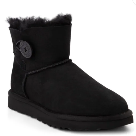 UGG Mini Bailey Button ii Genuine Shearling Boots