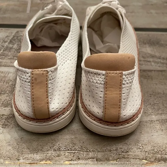 UGG PINKETT Lace Up Hyper Weave Casual Sneakers 1016754 WHITE