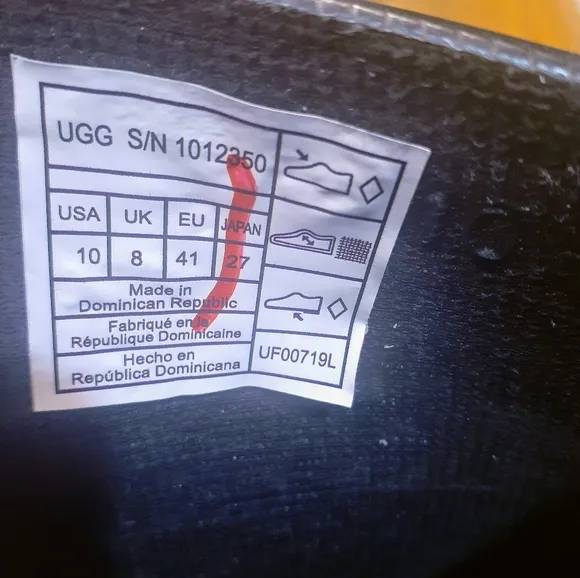 UGG Shayne Rain Boots Black Size 10 UGG