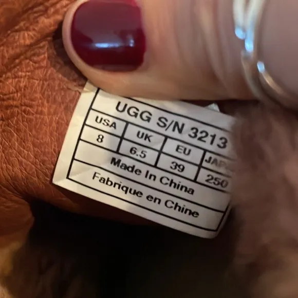 Ugg Sophia Rust Suede Boots