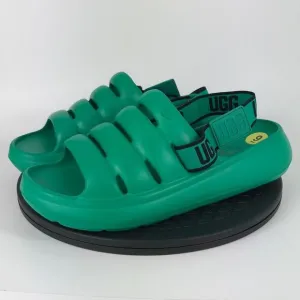 UGG Sport Yeah Green Water Resistant Slingback Slide Sandals Men’s Size 9