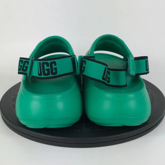 UGG Sport Yeah Green Water Resistant Slingback Slide Sandals Men’s Size 9