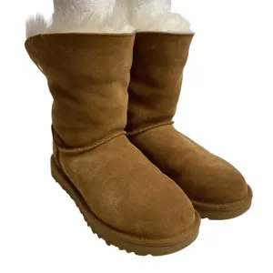 UGG Valentina Swarovski Crystal Bling Chestnut Toscana Cuff Boots SIZE 8 :  $190