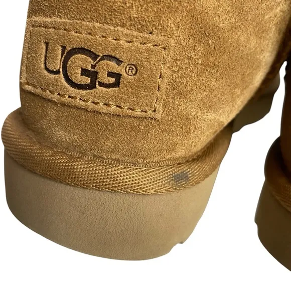 UGG Valentina Swarovski Crystal Bling Chestnut Toscana Cuff Boots SIZE 8 :  $190