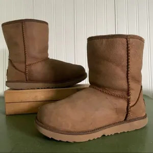 UGG Waterproof Classic Short Shearling Boots #1019646K