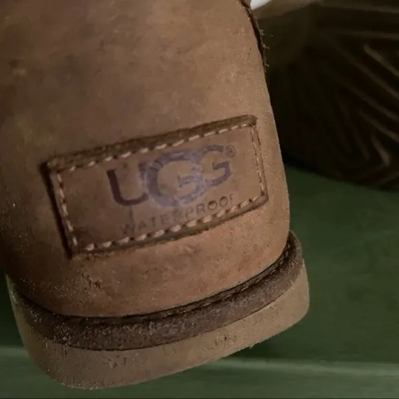UGG Waterproof Classic Short Shearling Boots #1019646K