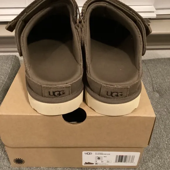 UGG® Women's Goldenstar Slingback Clog Flats, size 6