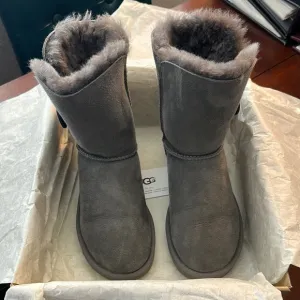 UGG Women's Gray Shearling Boots