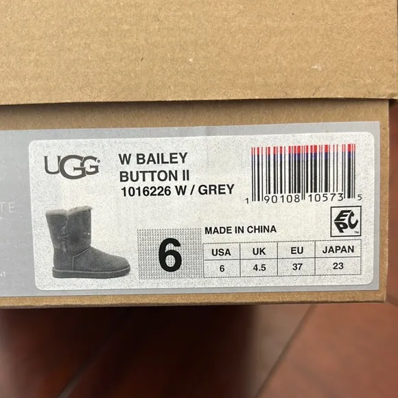 UGG Women's Gray Shearling Boots