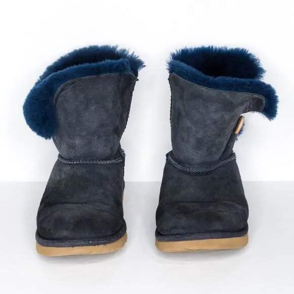 UGG Women's Shearling Boots Slippers Blue 4 | AC