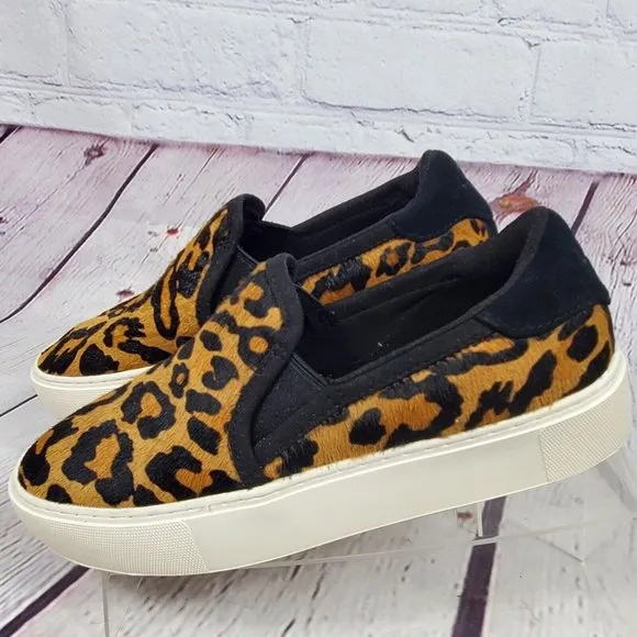UGG Women's Size 8 Panther Cahlvan Calf Hair Sneakers Loafers