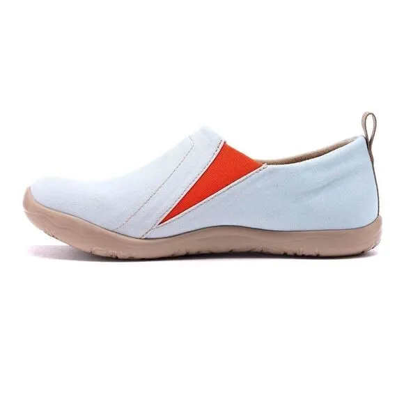 UIN Women's Slip Ons Lightweight Sneakers Walking Shoes (Thai Smile 2)