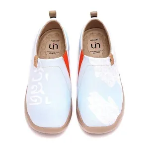 UIN Women's Slip Ons Lightweight Sneakers Walking Shoes (Thai Smile 2)