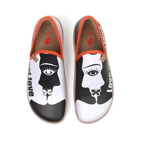 UIN Women's Travel Shoes Slip On Loafers Lightweight Comfort Sneaker (Sonnet)