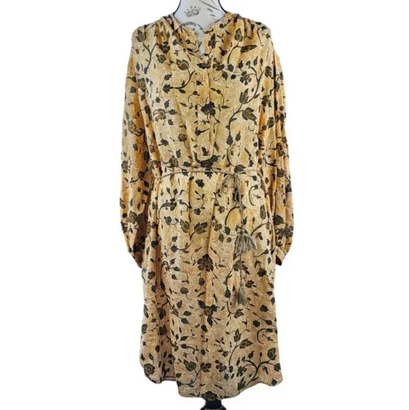 Ulla Johnson NWT Agadir Belted Coverup Midi Dress Size Medium