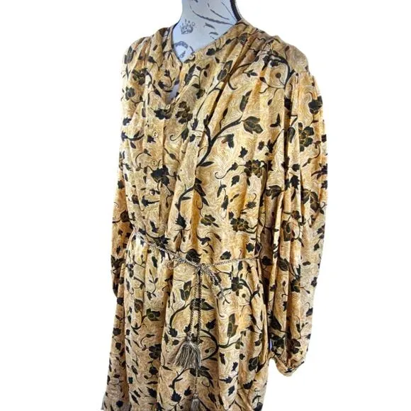 Ulla Johnson NWT Agadir Belted Coverup Midi Dress Size Medium