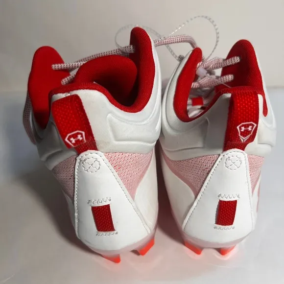 Under Armour Command MC Red and White Athletic Sneakers NWOT