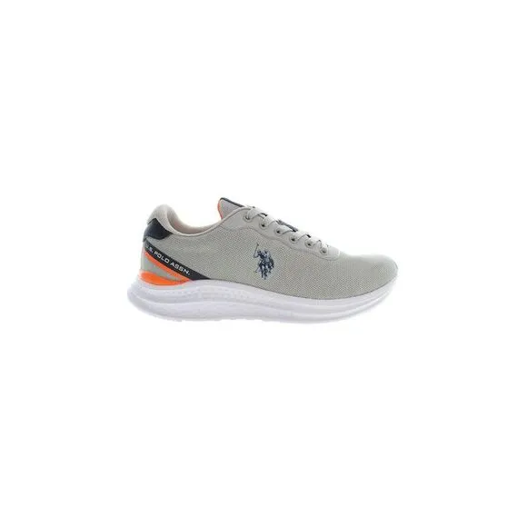 U.S. POLO ASSN. Casual Breathable Sneakers Men Gray