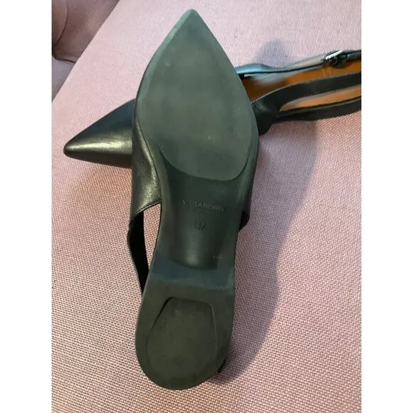 Vagabond Shoemakers Hermine Sling Back in Black 37 Womens Flats