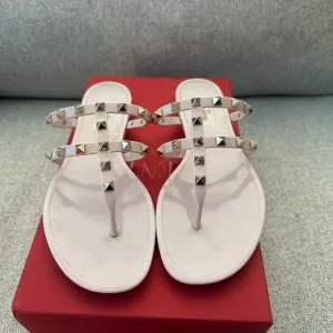 Valentino Garavani PVC Jellies Women's Sandals 39 Water Rose Like New Worn Once
