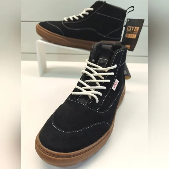 Vans Colfax Suede Boots MTE-1 Gum Black Size Men's 6.5