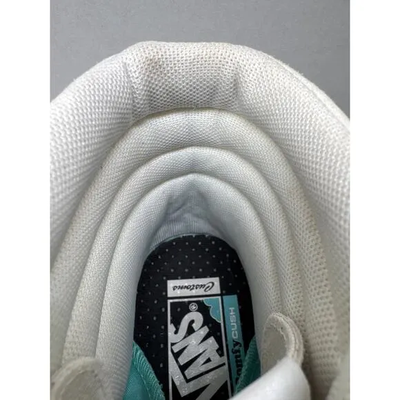 Vans comfycush customs sk8-Hi beige size men 10.5 women 12