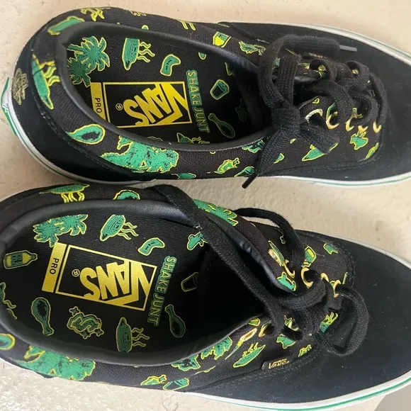 Vans Era Pro Shake Junt Black White Size US 11.5 Men VN0A347L0V4