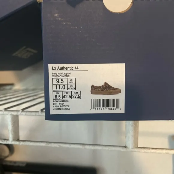 Vans Leopard Print Sneakers