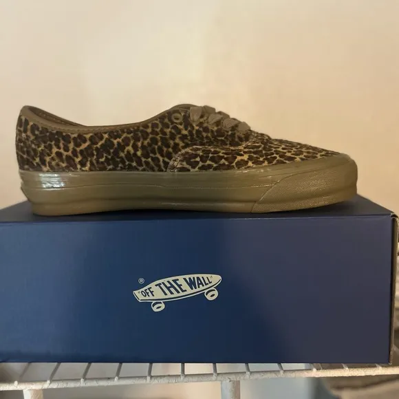 Vans Leopard Print Sneakers