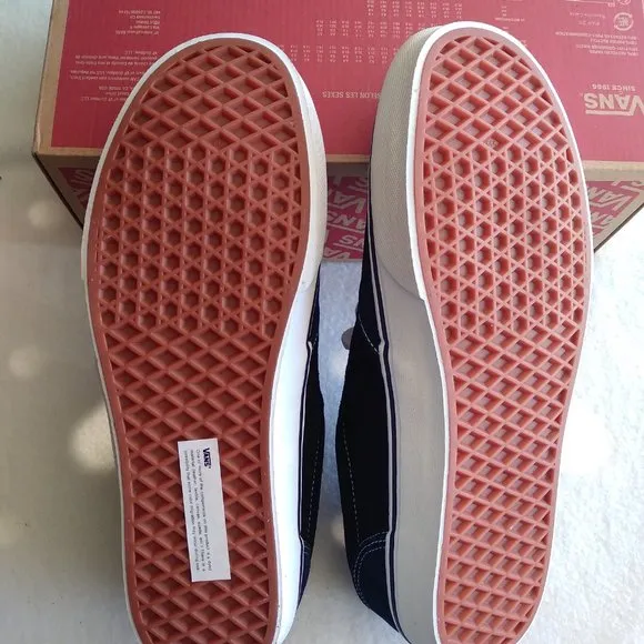 VANS Men's 11.5 Atwood Retro Suede Dress Blue VN000TUYLKZ - NEW