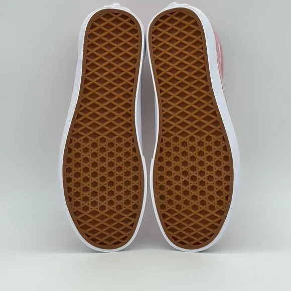 Vans Pink and White Sneakers