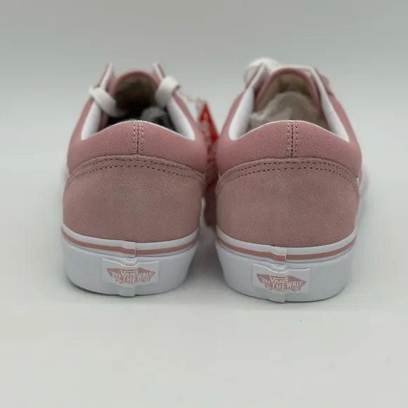 Vans Pink and White Sneakers