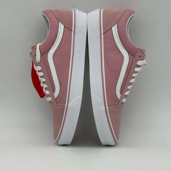 Vans Pink and White Sneakers