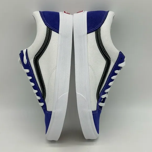 Vans Retro Sport Blue and White Sneakers