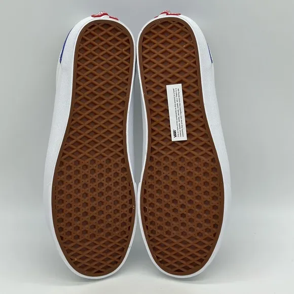 Vans Retro Sport Blue and White Sneakers