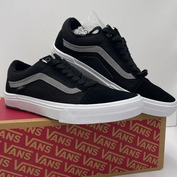 Vans WMNS Black and Gray Sneakers Bmx Old SkoolBlack/Gray/WhiteVN0A5JIP9BG