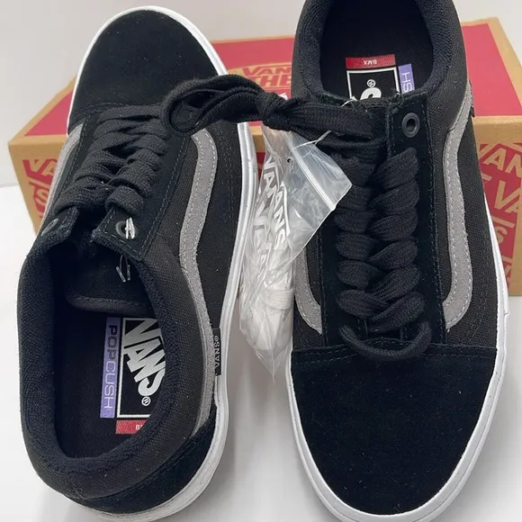 Vans WMNS Black and Gray Sneakers Bmx Old SkoolBlack/Gray/WhiteVN0A5JIP9BG