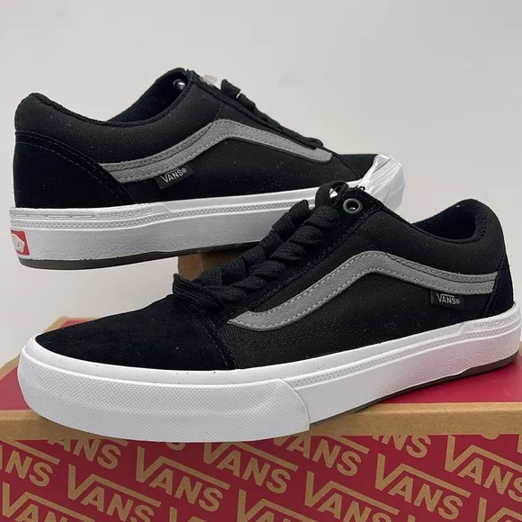 Vans WMNS Black and Gray Sneakers Bmx Old SkoolBlack/Gray/WhiteVN0A5JIP9BG