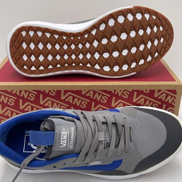 Vans WMNS Gray and Blue Sneakers Ultrarange ExoGray/True WhiteVN0A4U1KBGJ