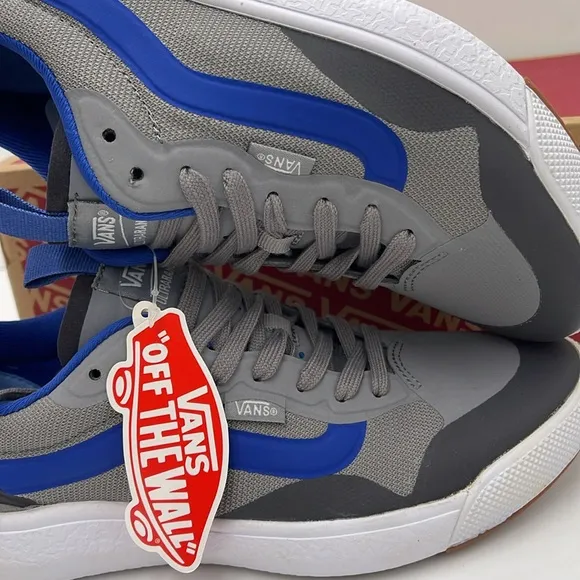 Vans WMNS Gray and Blue Sneakers Ultrarange ExoGray/True WhiteVN0A4U1KBGJ