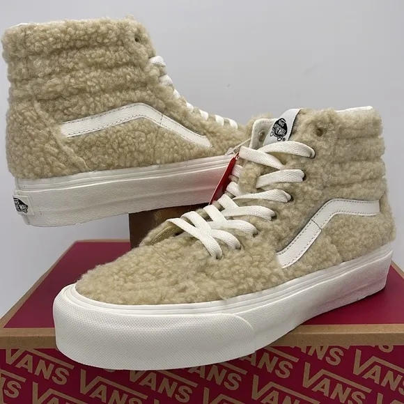 Vans WMNS Sk8-Hi Tapered Sneakers Sk8-Hi TaperedCozy Hug Mojave DesertSherpa