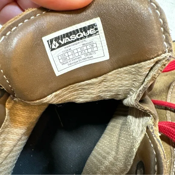 Vasque Boots Women 10 M Brown 7129 Sundowner Gore-Tex Hawthorne Hiking Boot