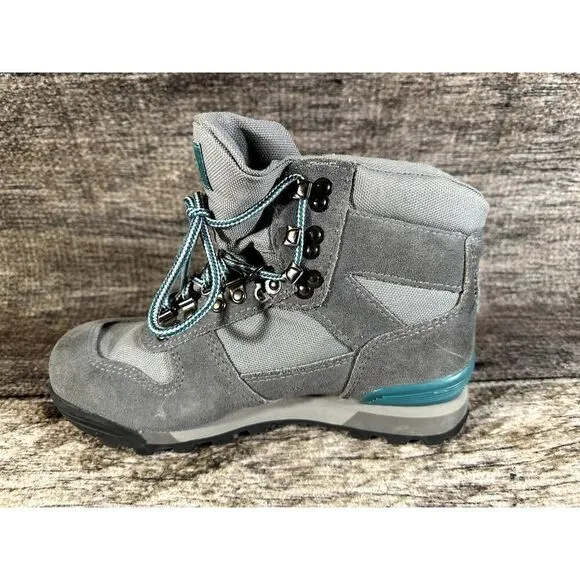 Vasque Clarion Gore Tex Hiking Suede Boots 7567-1 Womens Size 8.5 Gray