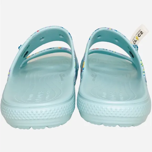 Vera Bradley/Disney/Crocs Little Mermaid Sandal Shoes Blue Water Men’s Size 12
