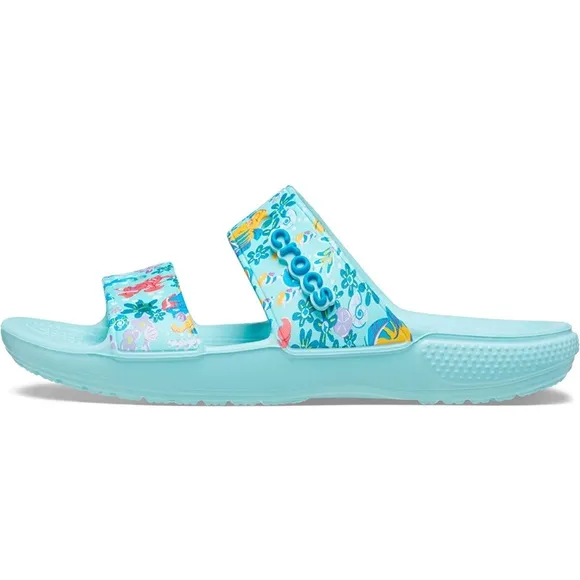 Vera Bradley/Disney/Crocs Little Mermaid Sandal Shoes Blue Water Men’s Size 12